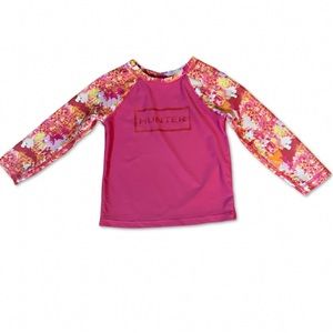 Girl's Pink Hunter Swim Shirt size 3